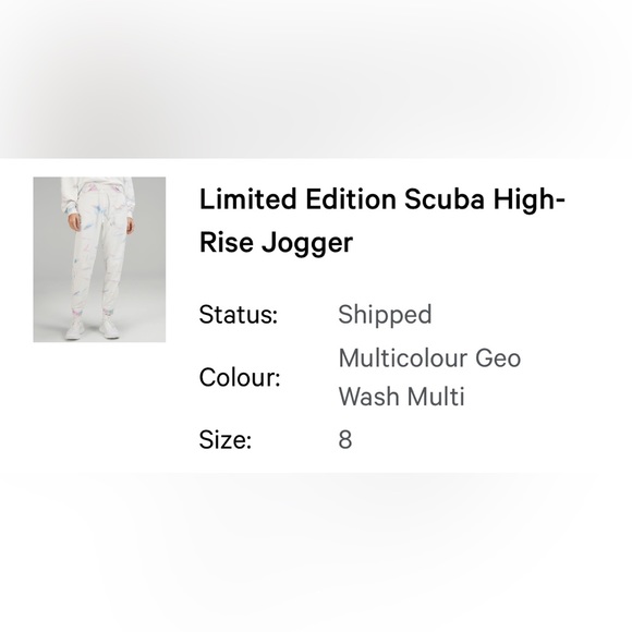 Lululemon limited edition scuba high rise jogger, like new, worn once, size 8 - Picture 10 of 13
